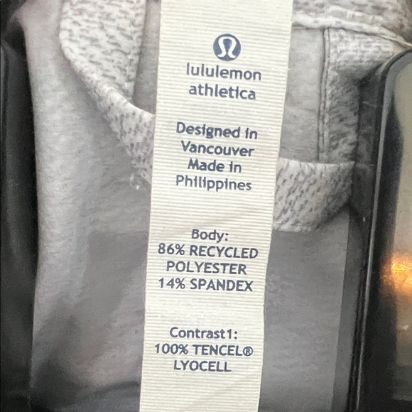 Lululemon Athletica Light Gray Zip-Up Anorak Hoodie - Picture 2 of 11